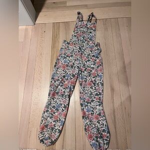 Swaay Floral Print Overalls